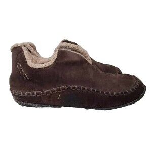 Sorel Mens Manawan Slippers Moccasins Sz 11 Suede Leather  (NM1466-287) Comfort